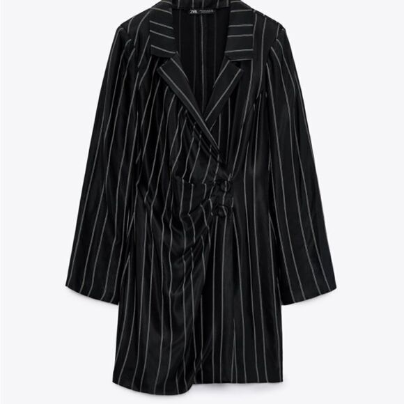 ZARA STRIPED BLAZER DRESS SPECIAL EDITION - Picture 8 of 9